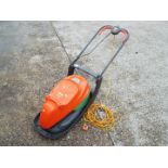 A Flymo Easi Glide 330VX lawnmower.