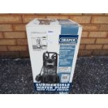 A boxed Draper submersible water pump.