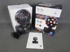 iTek bluetooth speaker with rotating dis