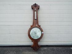 An Abraham & Co Liverpool banjo baromete