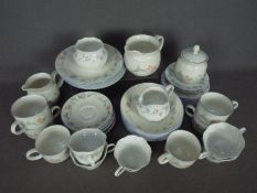 A quantity of tea wares comprising Royal