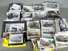 Transportation Interest - A very large quantity of photographs of buses and coaches,