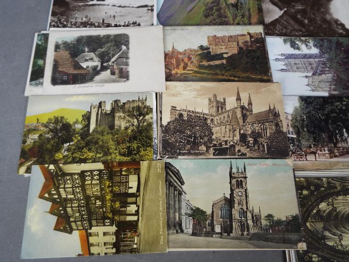 Deltiology - Over 400 eraly to mid period UK topographical cards with interest in Derbyshire and - Image 2 of 5
