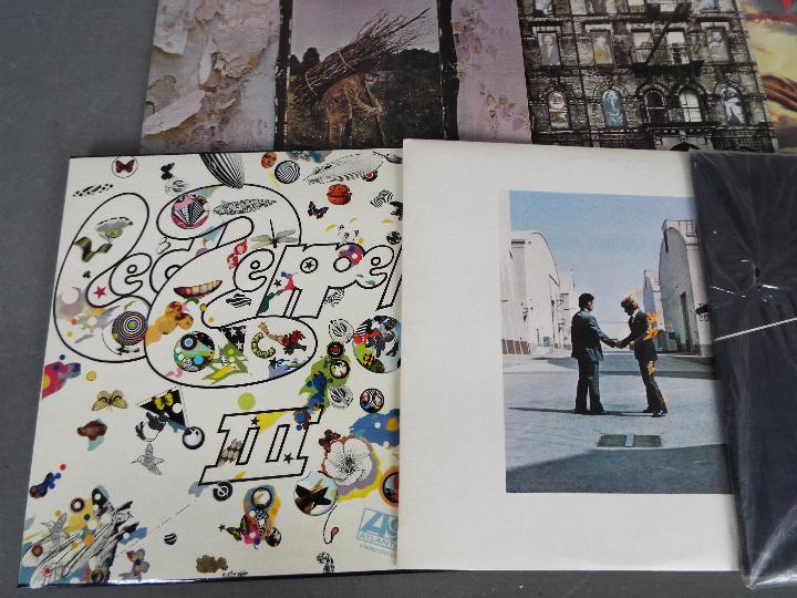 A collection of 12" vinyl records to include Pink Floyd Wish You Were Here (SHVL814), - Image 2 of 5