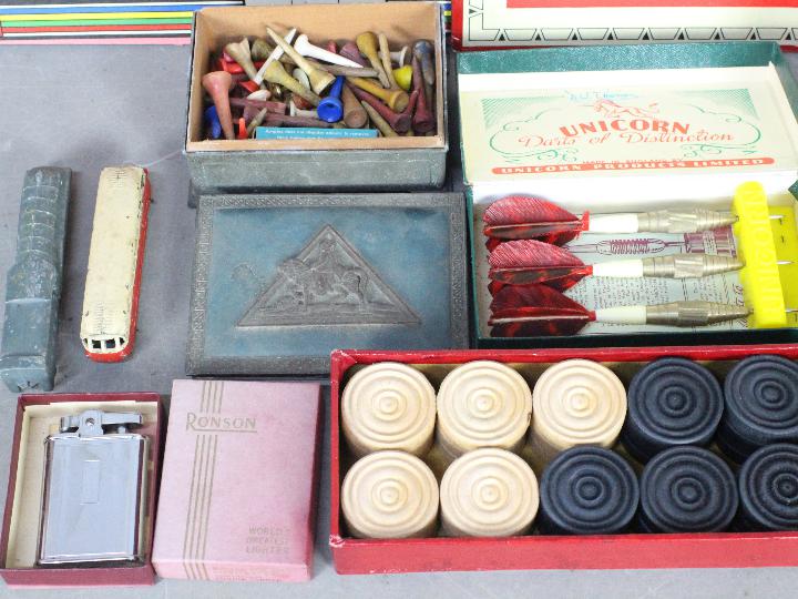 Lot to include vintage darts, Ronson lighter, Dinky toys and similar. - Image 3 of 3
