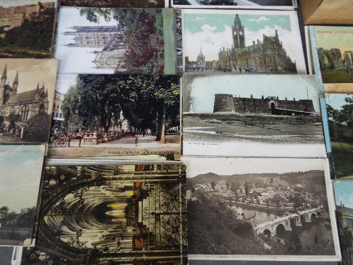 Deltiology - Over 400 eraly to mid period UK topographical cards with interest in Derbyshire and - Image 3 of 5