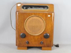 A vintage Murphy A72 valve radio.