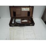 Vintage Velometer in case. Tested 1971. Large size. Paperwork included.