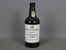 Royal Oporto 1977 Vintage Port, 75 cl and 20% ABV.