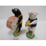 Two Beswick figures from the Pig band, approx 13 cm.