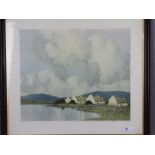 Paul Henry RHA (Irish 1876 - 1958), colour print, landscape scene, signed in pencil lower right,