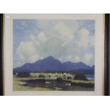 Paul Henry RHA (Irish 1876 - 1958), colour print, landscape scene, signed in pencil lower right,