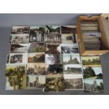 Deltiology - Over 400 eraly to mid period UK topographical cards with interest in Derbyshire and