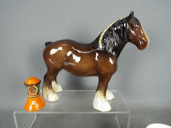 Lot to include a Shelley Harmony jug, Beswick Shire Horse, Crown Devon jam pot, - Image 3 of 5