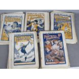 Thirty three issues of The Football Favourite / The Football And Sports Favourite, 1920 - 1921.