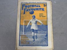 Ladies Football - The Football Favourite magazine, 9th April 1921,