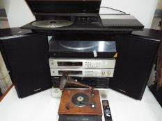 Vintage Stereo and Radio equipment.