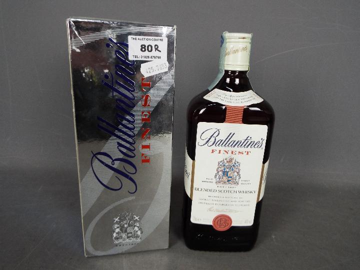 Ballantine's Finest, 70 cl, 40%, contained in carton.