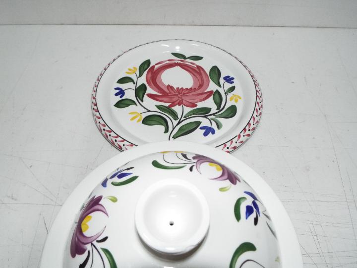 Portmerion "Welsh Dresser" Cheese Dish. Base is 27cm wide. - Image 2 of 3