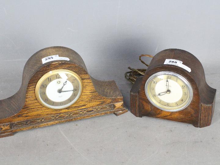 Two electric clocks comprising a Smiths Sectric and one other by Ferranti.