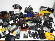 Camera and Optical collection - Makers include Kodak, Minolta, Ensign, Agfa, Olympus, Ilford, Nikon,