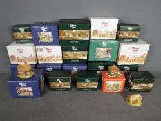 Twenty boxed Lilliput Lane models to include The Spinney, Chestnut Cottage, Hollytree Cottage,