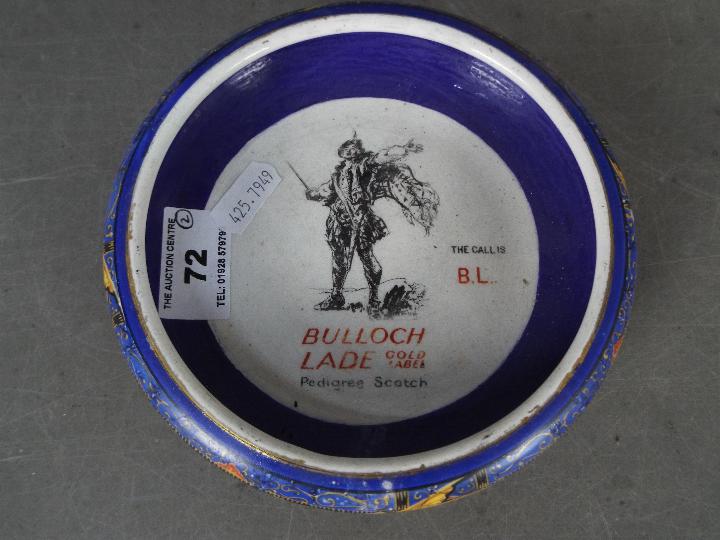 Advertising Ware - A Causton Pottery ash tray for Bulloch Lade Gold Label, 14. - Image 2 of 5