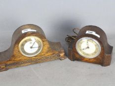 Two electric clocks comprising a Smiths