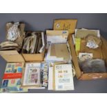 Philately - A collection of loose stamps, covers, small quantity of mint stamps,