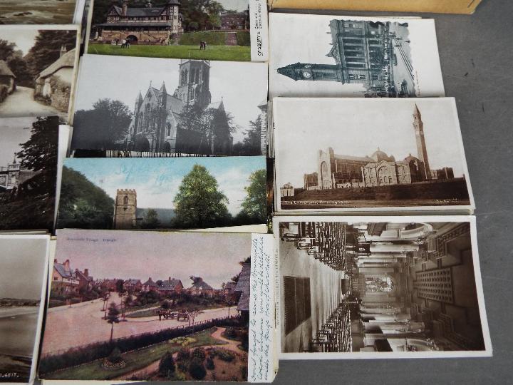 Deltiology - In excess of 500 early to mid period UK topographical and subject cards with interest - Image 2 of 7