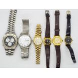 A collection of wristwatches to include Accurist, Sekonda, Zeon and similar.