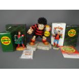 Robert Harrop Designs - A collection of boxed The Beano, Dandy figures to include Biffo the bear,