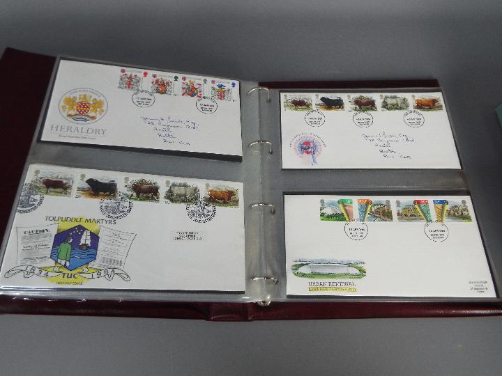 Philately - Four A4 binders of First Day Covers. - Image 8 of 8