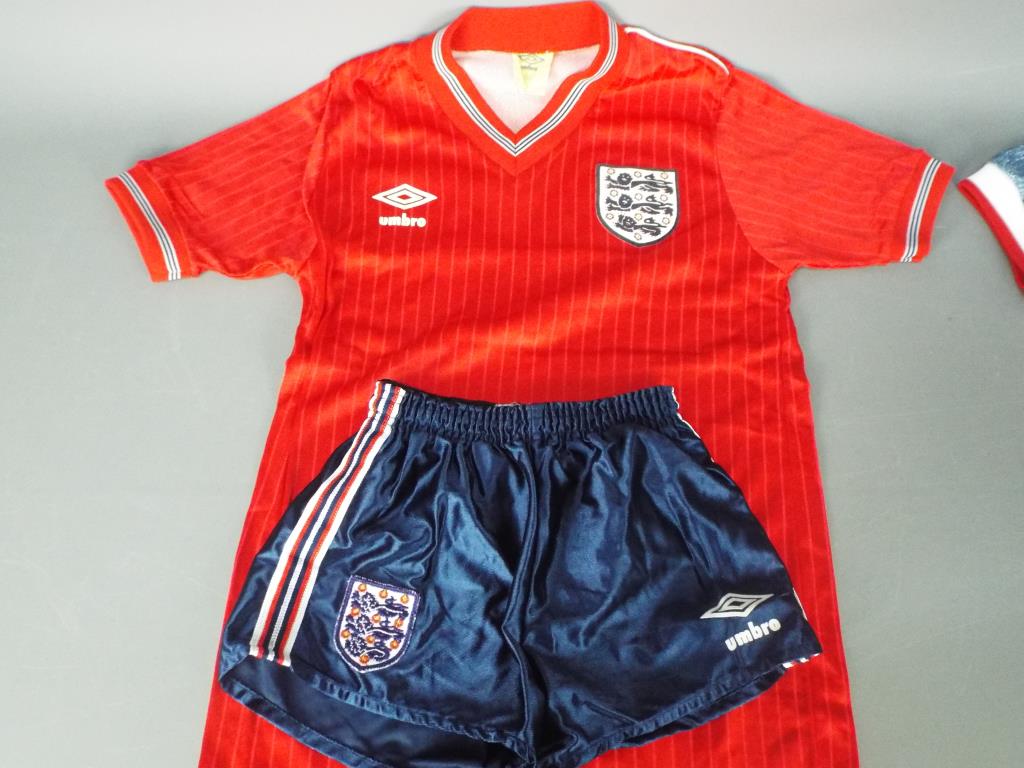 A collection of vintage, replica football shirts, 1980's and later, varying sizes. - Image 4 of 15