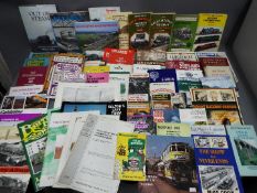 Railwayana / Buses / Trams / Transport - Ephemera from various era's - A number of publications,