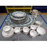 Lot to include T Rathbone & Co dinner wares and a quantity of Richmond Bone China tea wares.