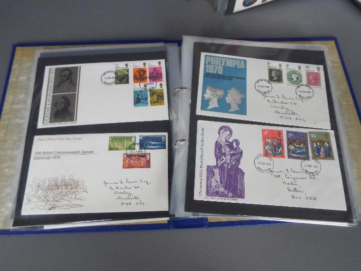 Philately - Four A4 binders of First Day Covers. - Image 7 of 9