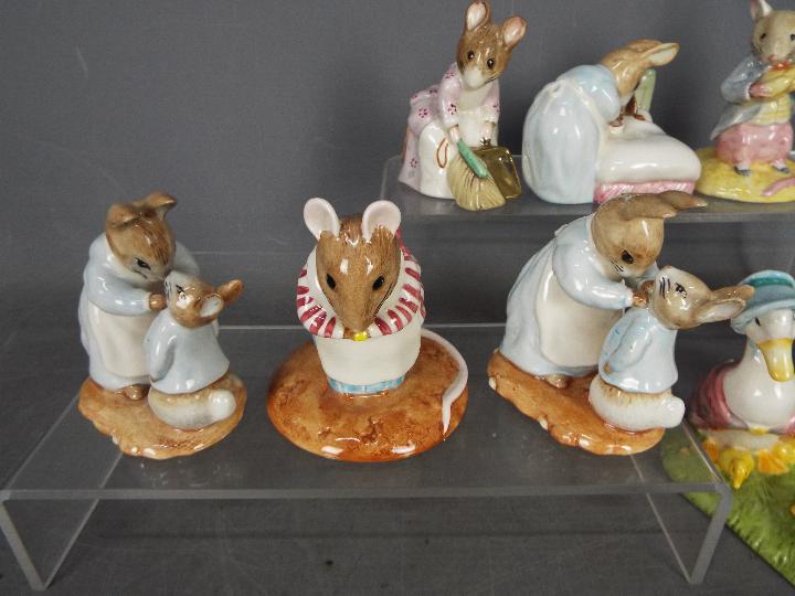 Beswick - A collection of ten Beatrix Potter figurines to include Tom Kitten, - Image 2 of 5