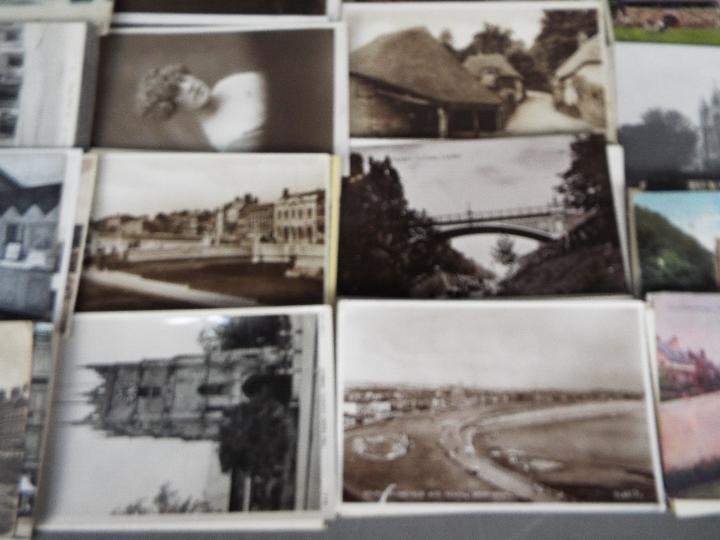 Deltiology - In excess of 500 early to mid period UK topographical and subject cards with interest - Image 3 of 7