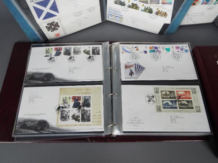Philately - Four A4 binders of First Day Covers. - Image 3 of 8