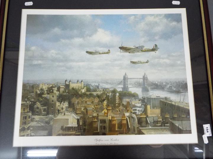 Three prints of aviation interest comprising a limited edition print after Trevor Lay entitled - Image 8 of 10