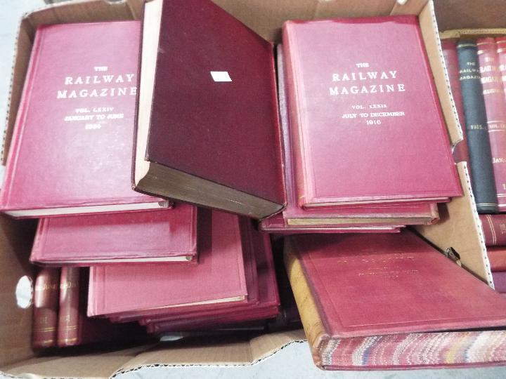 A large quantity of The Railway Magazine, 1897 - 1967, approximately 105 volumes. - Image 2 of 3