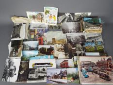 Deltiology - A collection of postcards, predominantly transportation / railway interest.