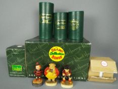 Robert Harrop Designs limited - A collection of boxed Desperate Dan figures to include Minnie the