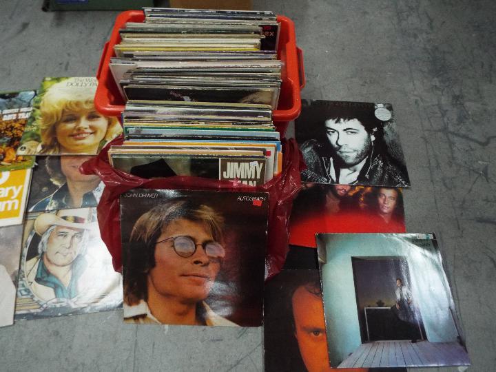 A collection of 12" vinyl records to include Dr Hook, The Bee Gees, Bob Geldof, Phil Collins, - Image 3 of 3