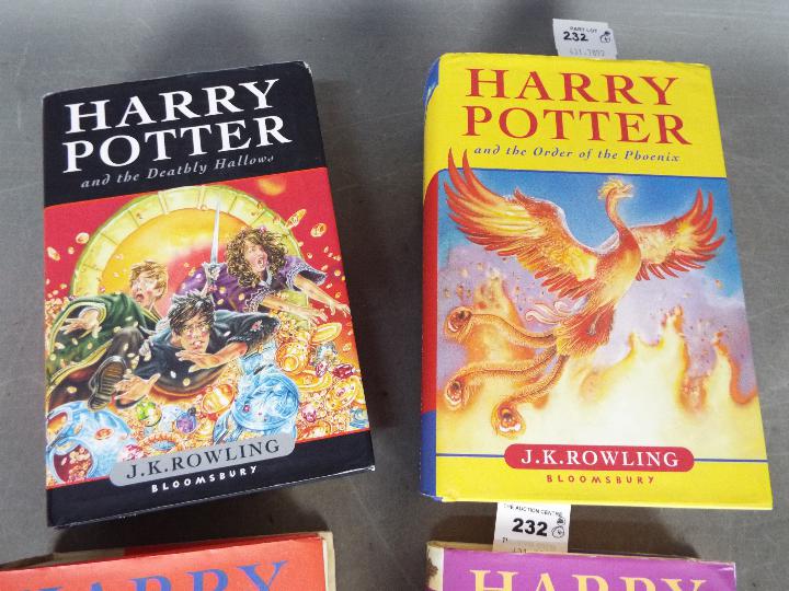 Four hardback Harry Potter books, all with dust jackets, - Image 3 of 7