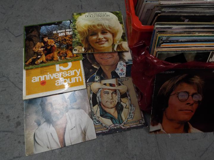 A collection of 12" vinyl records to include Dr Hook, The Bee Gees, Bob Geldof, Phil Collins, - Image 2 of 3