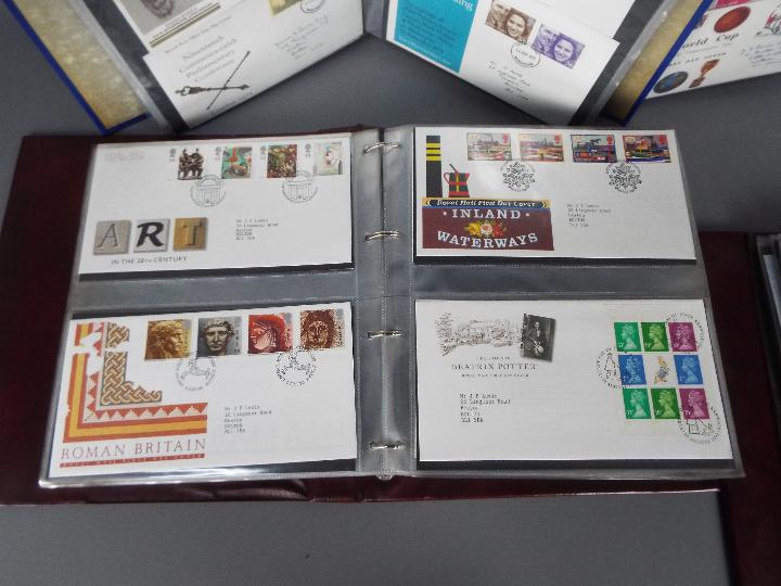 Philately - Four A4 binders of First Day Covers. - Image 2 of 9