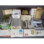 Philately - A collection of loose stamps, covers, first day covers, album of mint stamps,