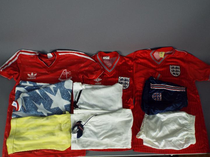 A collection of vintage, replica football shirts, 1980's and later, varying sizes. - Image 2 of 15